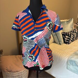 Ralph Lauren Black Label Multicolor Polo Shirt